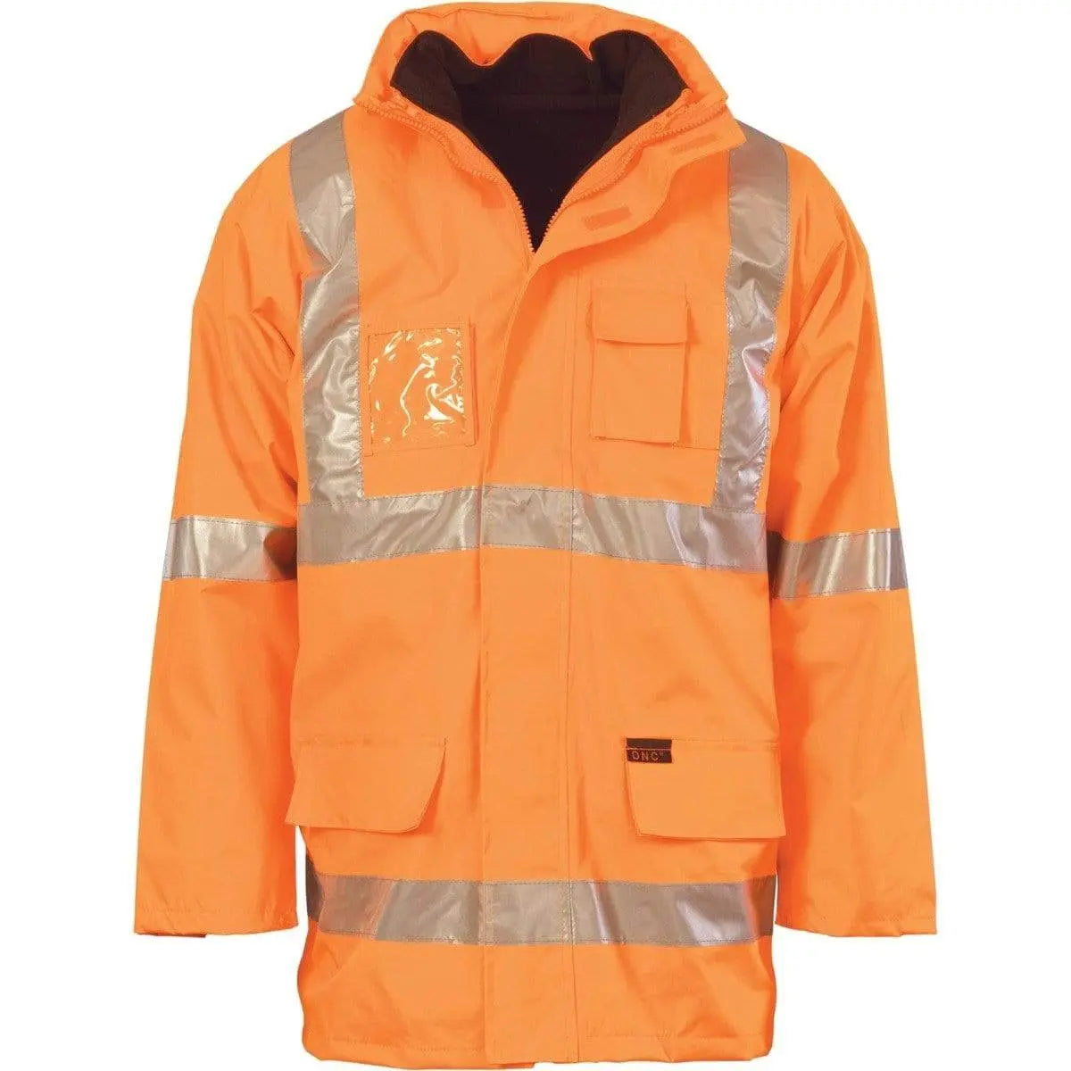 DNC Workwear Work Wear Orange / XS DNC WORKWEAR Hi-Vis Cross Back D/N 6-in-1 Jacket 3997